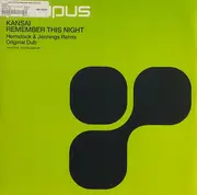 12inch Vinyl Single - Kansai - Remember This Night
