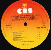 LP - Kansas City Stompers Featuring Gert Rostock Jensen - Nils Henriksen - Finn Ziegler - 1976