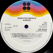 LP - Kansas - Song For America
