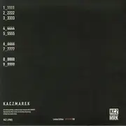 Double LP - Kaczmarek - K.A.C.Z.M.A.R.E.K - Numbered, Ltd Ed