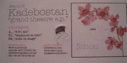 Kadebostan - Grand Theatre Ep