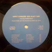 LP - Kadettenmusik Der Stadt Zug , Sales Kleeb - Kadettenmusik Der Stadt Zug