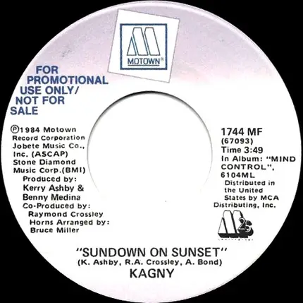 Kagny & The Dirty Rats - Sundown On Sunset