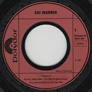 7inch Vinyl Single - Kai Warner - Mailieder