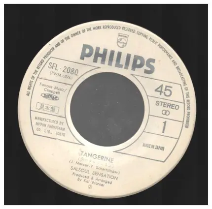 Kai Warner's Salsoul Sensation - Tangerine / Candy