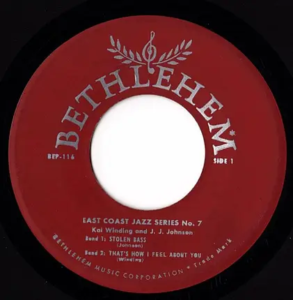 Kai Winding And J.J. Johnson - East Coast Jazz Series No. 7