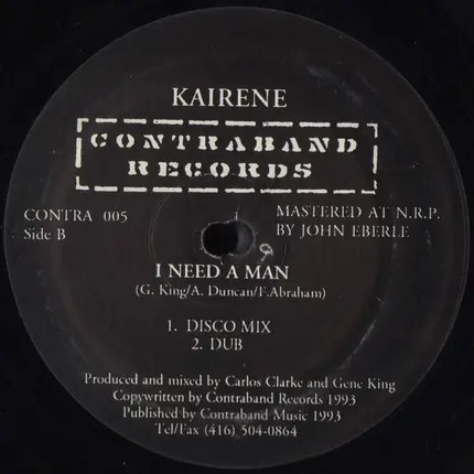 Kairene - I Need A Man