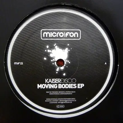 Kaiserdisco - Moving Bodies EP