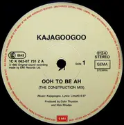 12inch Vinyl Single - Kajagoogoo - Ooh To Be Ah