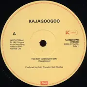 12inch Vinyl Single - Kajagoogoo - Too Shy