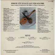 LP - Kalyi Jag - Karingszo Me Phirav - Gypsy Folk Songs From Hungary - Amerre Én Járok - lyric booklet