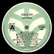 LP - Kalapana - Hold On - Incl. Obi, Insert