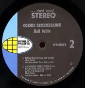 LP - Kali Bahlu - Cosmic Remembrance - Gatefold