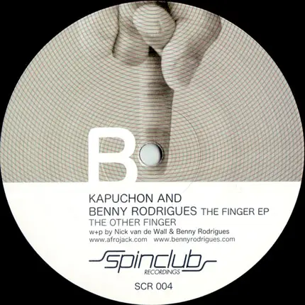 Kapuchon And Benny Rodrigues - The Finger EP