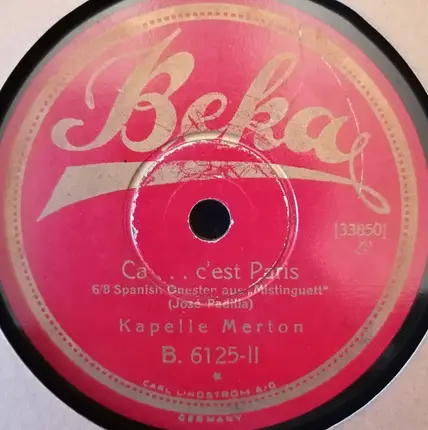 Kapelle Merton - Alaska / Ca ... C'est Paris