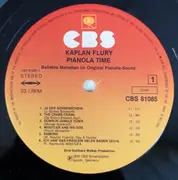 LP - Kaplan Flury - Pianola Time