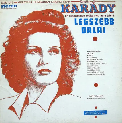 Karády Katalin - Legszebb Dalai
