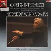 LP - Karajan - Opern-Intermezzi - Manon Lescaut, La Traviata, Bajazzo