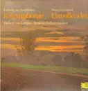LP - Karajan, Berliner Philharmoniker - Beethoven-8.Symph, Schubert-Unvollendete