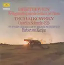 LP - Karajan, Don Kosaken S. Jaroff, Berliner Philharmoniker - Beethoven-Wellingtons Sieg, Tschaikowsky-Ouvertüre Solennelle 1812