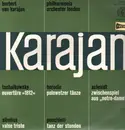 LP - tschaikowsky, borodin, schmidt, sibelius, ponchielli/ Karajan, Philharmonia Orch. London - Ouvertüre '1812' op.49* Valse triste op. 44* Polowetzer Tänze aus ' Fürst Igor'*Zwischenspiel aus ' Notre-Dame'* Tanz der Stunden aus ' La Gioconda'
