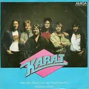 7inch Vinyl Single - Karat - Hab den Mond mit der Hand berührt / Halleluja Welt