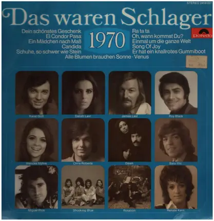 Karel Gott / Daliah Lavi / James Last / a.o. - Das Waren Schlager 1970