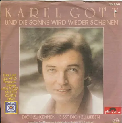 Karel Gott - Und die Sonne wird weider Scheinen