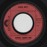 7inch Vinyl Single - Karel Gott - Amore, Amore Mio