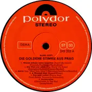 LP - Karel Gott - Die Goldene Stimme Aus Prag