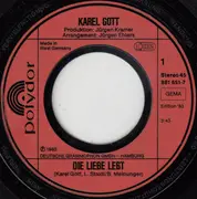7inch Vinyl Single - Karel Gott - Die Liebe Lebt