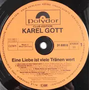 LP - Karel Gott - Eine Liebe Ist Viele Tränen Wert