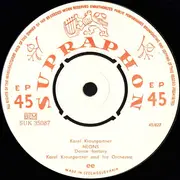 7inch Vinyl Single - Karel Krautgartner , Gustav Brom - The Bewitched Saxophone - EP, Mono
