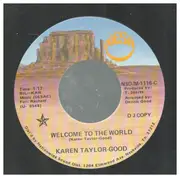 7inch Vinyl Single - Karen Taylor-Good - Handsome Man / Welcome To The World