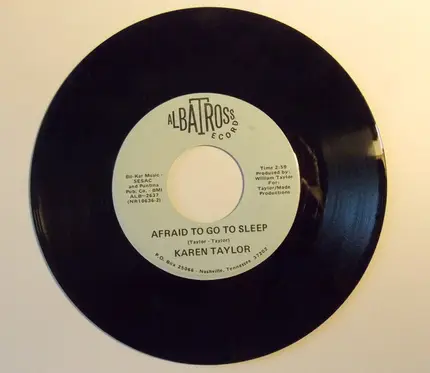 Karen Taylor - Suddenly Single / Afraid To Go To Sleep