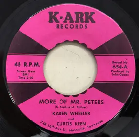 Karen Wheeler - More of Mr. Peters / I've Been There