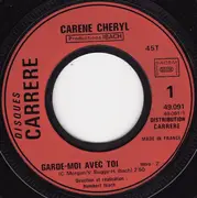 7inch Vinyl Single - Karen Cheryl - Garde-Moi Avec Toi