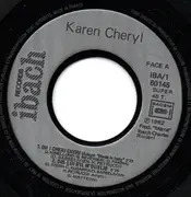 7inch Vinyl Single - Karen Cheryl - Oh! Chéri Chéri... - EP, Moulded Labels