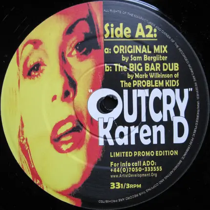 Karen Danzig - Outcry