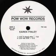 12inch Vinyl Single - Karen Finley - Lick It