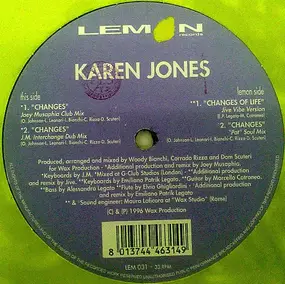 Karen Jones - Changes Of Life