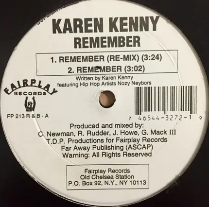 Karen Kenny - Remember