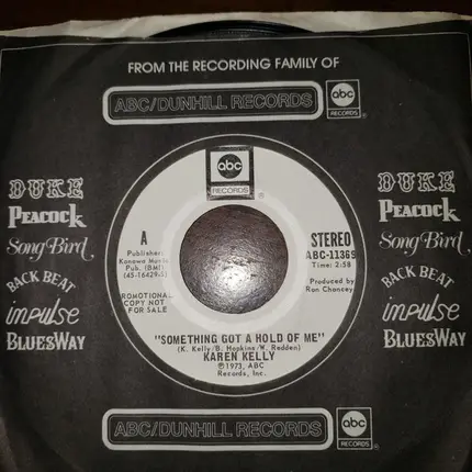 Karen Kelly - Something Got A Hold Of Me