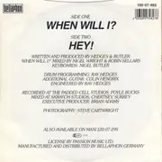 7inch Vinyl Single - Karen Michelle - When Will I?