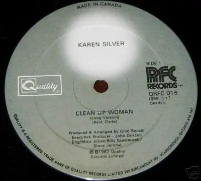 Karen Silver - Clean Up Woman