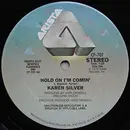 12inch Vinyl Single - Karen Silver - Hold On I'm Comin'