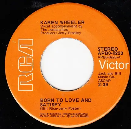 Karen Wheeler - Born To Love And Satisfy