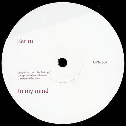 Karim - In My Mind (Acid Pink)