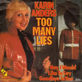 Karin Anders - Too Many Lies