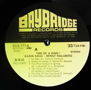 LP - Karin Krog - Bengt Hallberg - Two Of A Kind